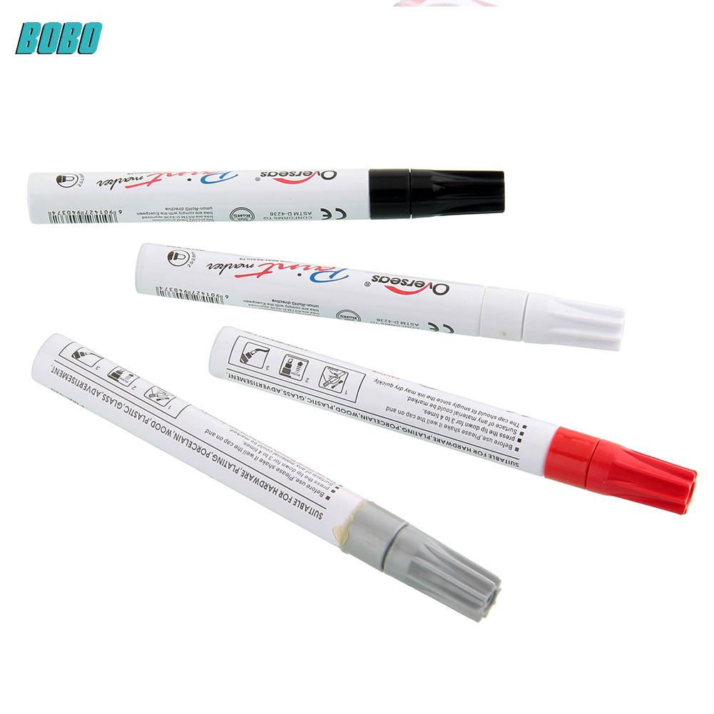 White Universal Waterproof Rubber Metal Permanent Paint Marker Pen Car Tyre Tread Environmental Tire Pen free shipping