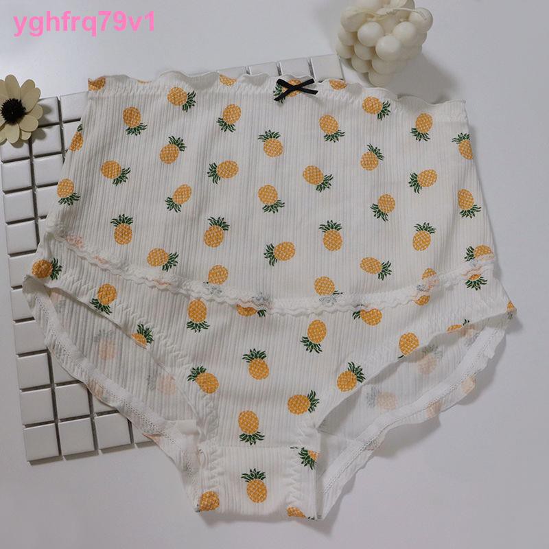 đồ ngủthời trangđồ lótQuần lót dành cho bà bầu, đáy cotton cạp cao, 3 tháng đầu thai kỳ, giữa đến cuối kích thướ