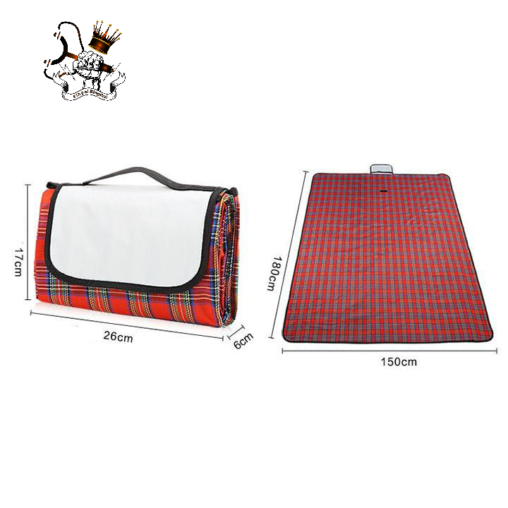 Thảm du lịch, dã ngoại chống thấm tốt - Bạt trải đi phượt, cắm trại gấp nhỏ gọn đa năng [DCP1]