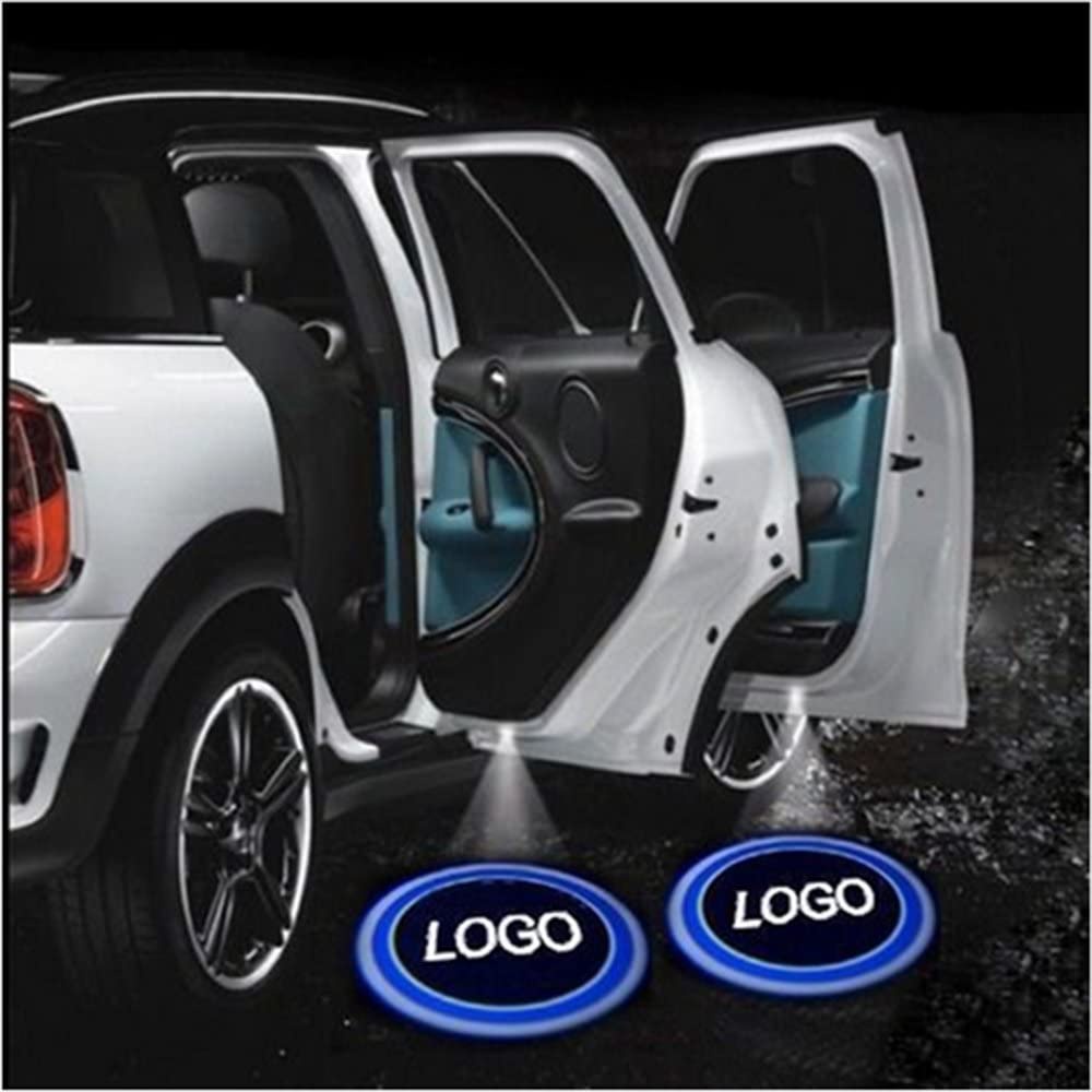 Bộ 2 Đèn Chiếu Logo Xe Ô Tô - Đèn Cảnh Báo Mở Cửa