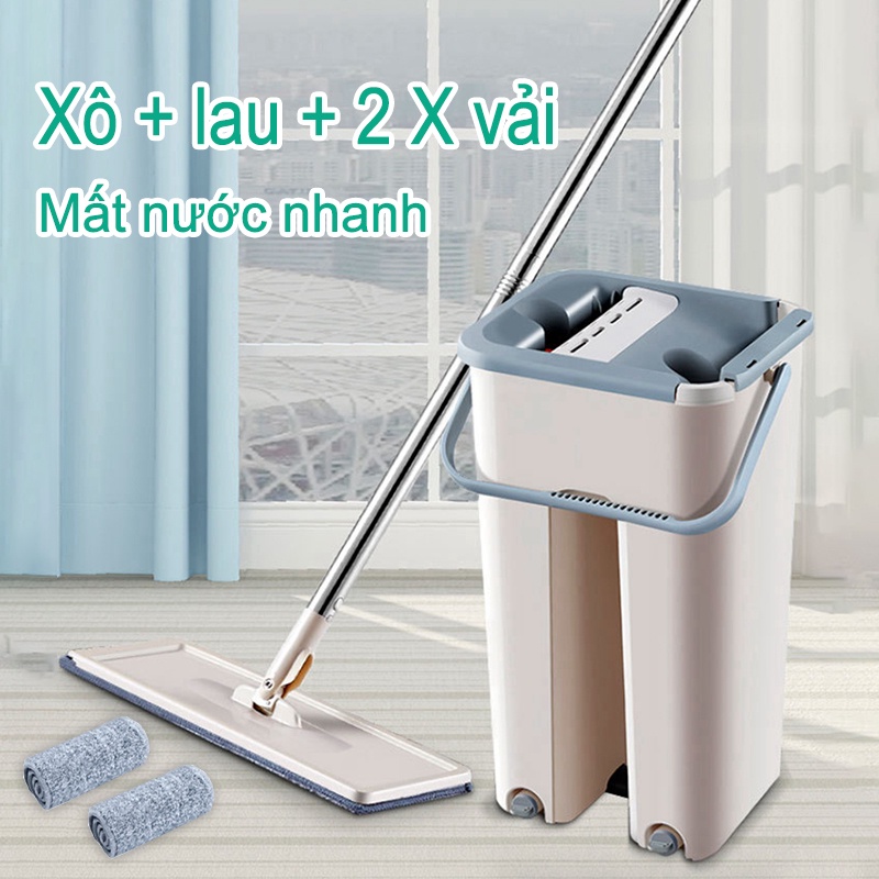 [HCM] Bộ Lau Nhà Tự Áp Thông Minh, dễ dàng lau sạch mọi vết bẩn, dễ dàng di chuyển mọi nơi-【GM-PBTB22】