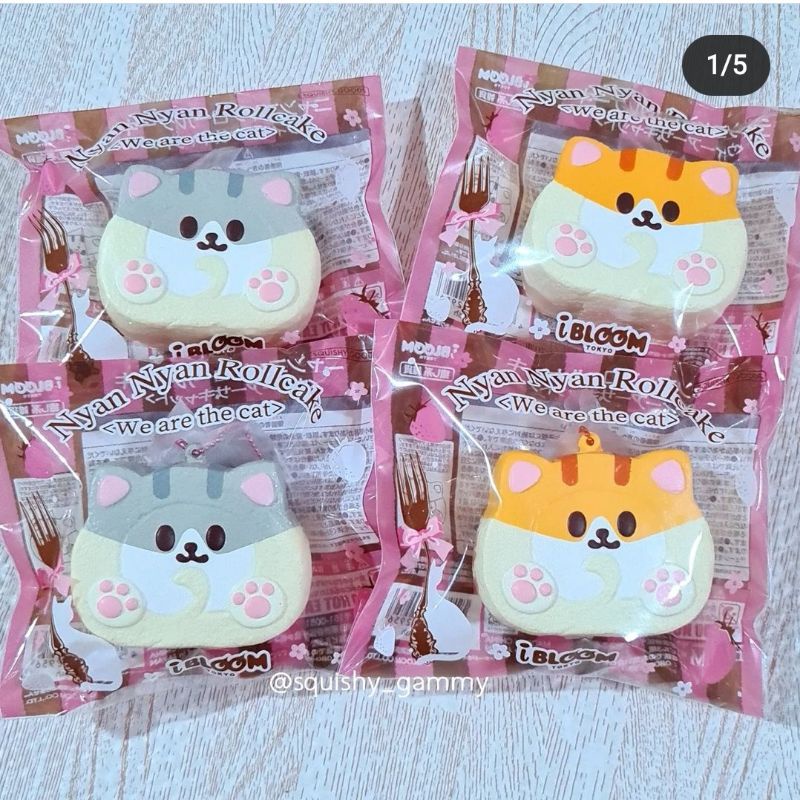 Đồ chơi Squishy Nyan Roll Cake ibloom