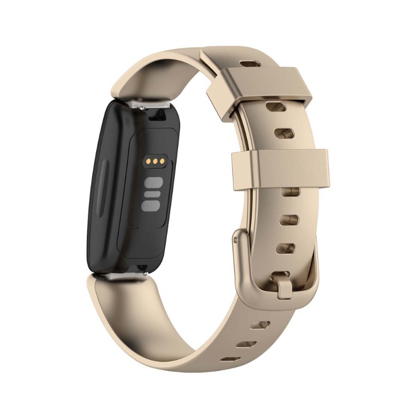 Dây Đeo Thay Thế Chất Liệu Silicon Thiết Kế Sọc Gân Nổi Cho Fitbit Inspire 2