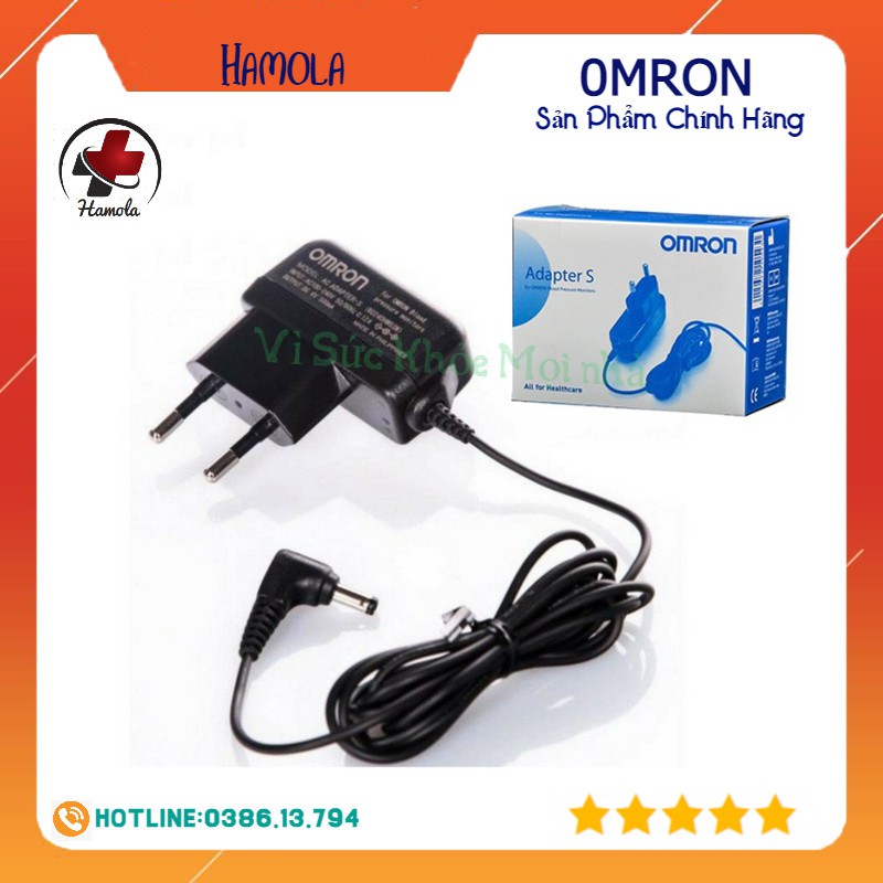 Bộ đổi nguồn Adapter dùng cho máy đo huyết áp Omron - AC Adapter HAMOLA