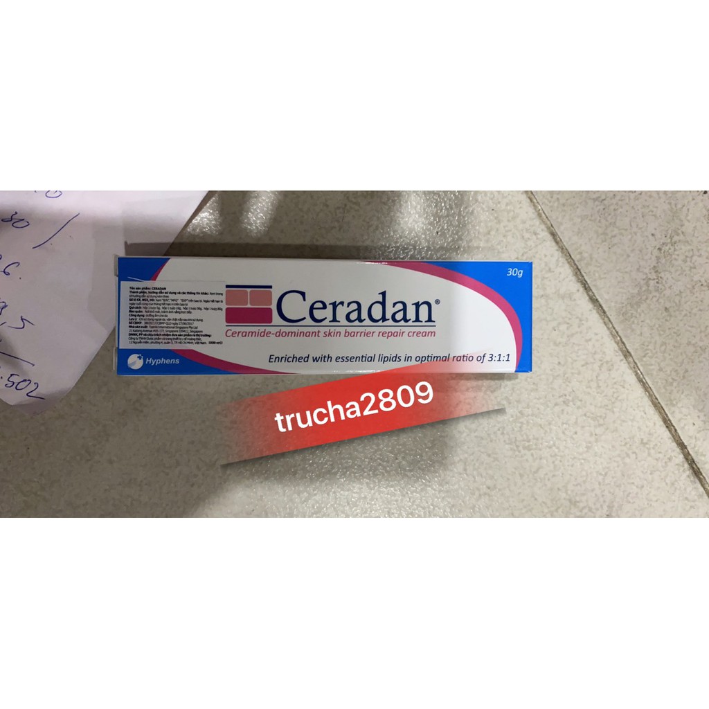 Kem ceradan 30g, 80g dưỡng ẩm cho da