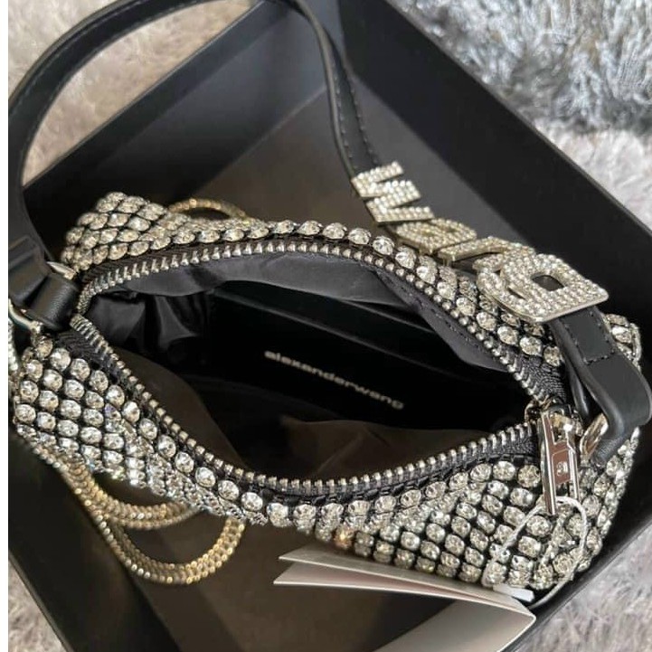 Túi xách nữ cao cấp đính đã kim sa sang chảnh , túi nữ kèm dây đeo chéo TSPS33 Pink Shop | BigBuy360 - bigbuy360.vn