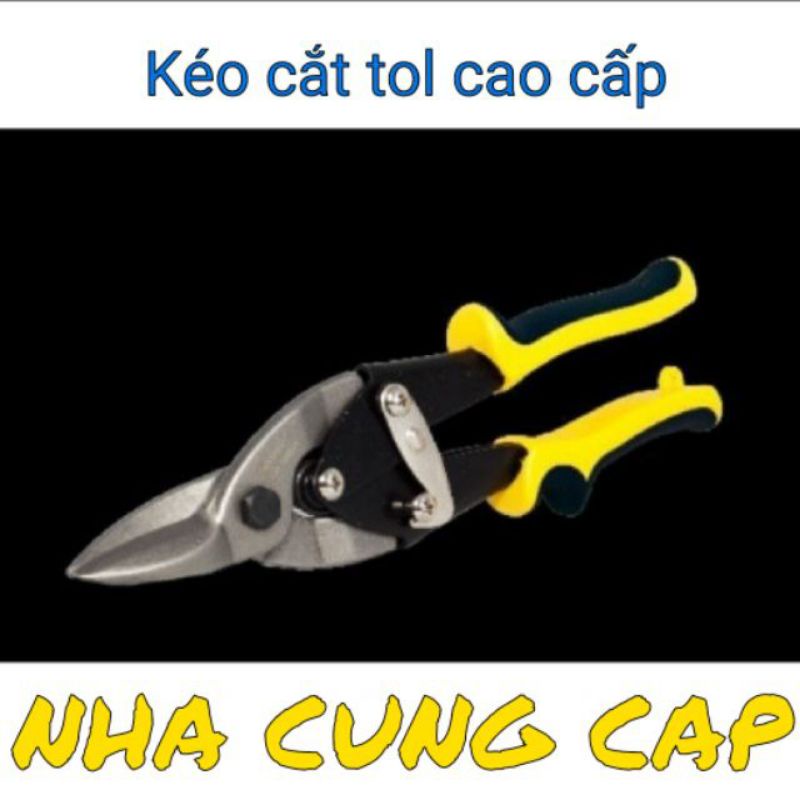 KÉO CẮT TÔN MỎ THẲNG, CONG