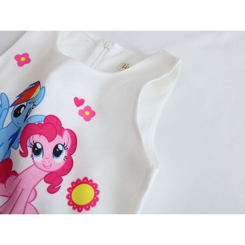 Đầm cho bé gái in họa tiết My Little Pony dễ thương