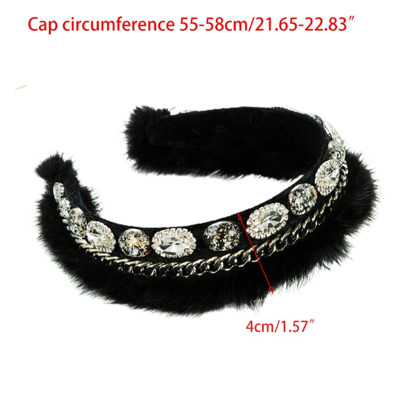 Băng Đô Nhung Phong Cách Baroque Cho Nữ