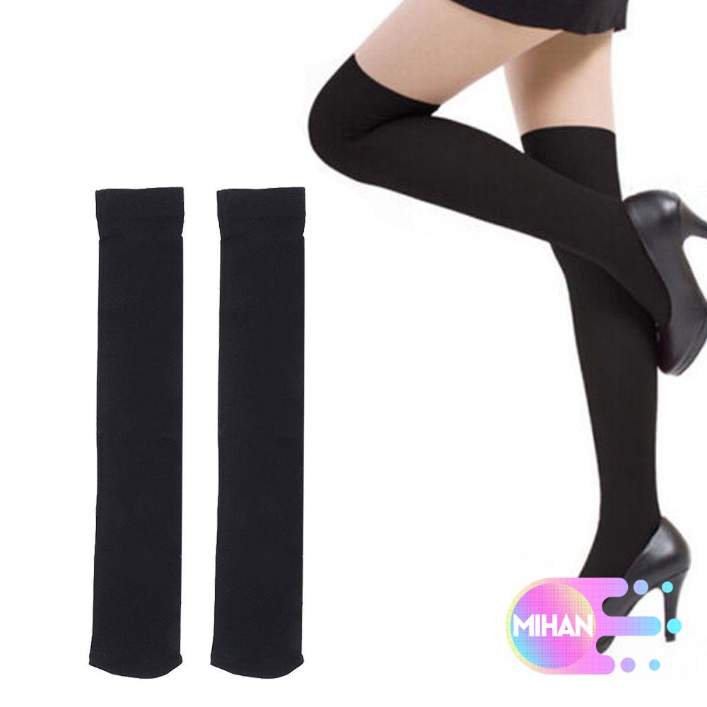 Đôi vớ dài qua đầu gối chất liệu co giãn nhiều màu tùy chọn thời trang cho nữ