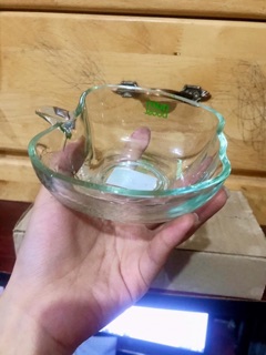 Bộ 2 chén thủy tinh hình táo