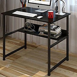 Bàn làm việc, bàn có kệ lửng BKL01T (full phụ kiện tuvit lục giác ốc vít)