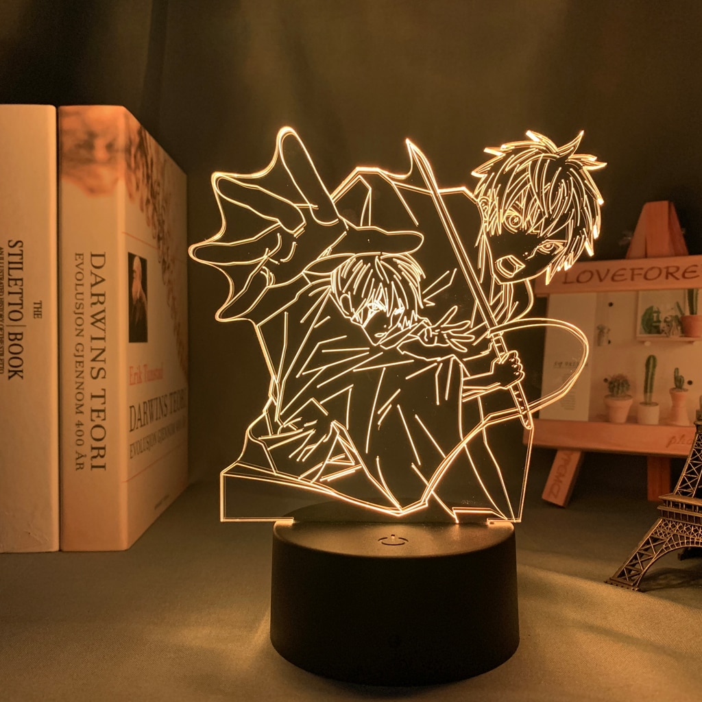 Đèn Ngủ 3d Hình Anime Noragami Có Thể Thay Đổi Màu Sắc Độc Đáo