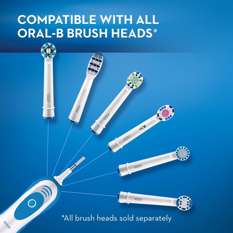 Bàn Chải Pin Oral-B Pro-Health Clinical - Thay đc đầu bàn chải điện- Dùng pin AA