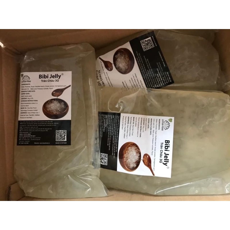 Trân châu 3Q jelly gói 2kg