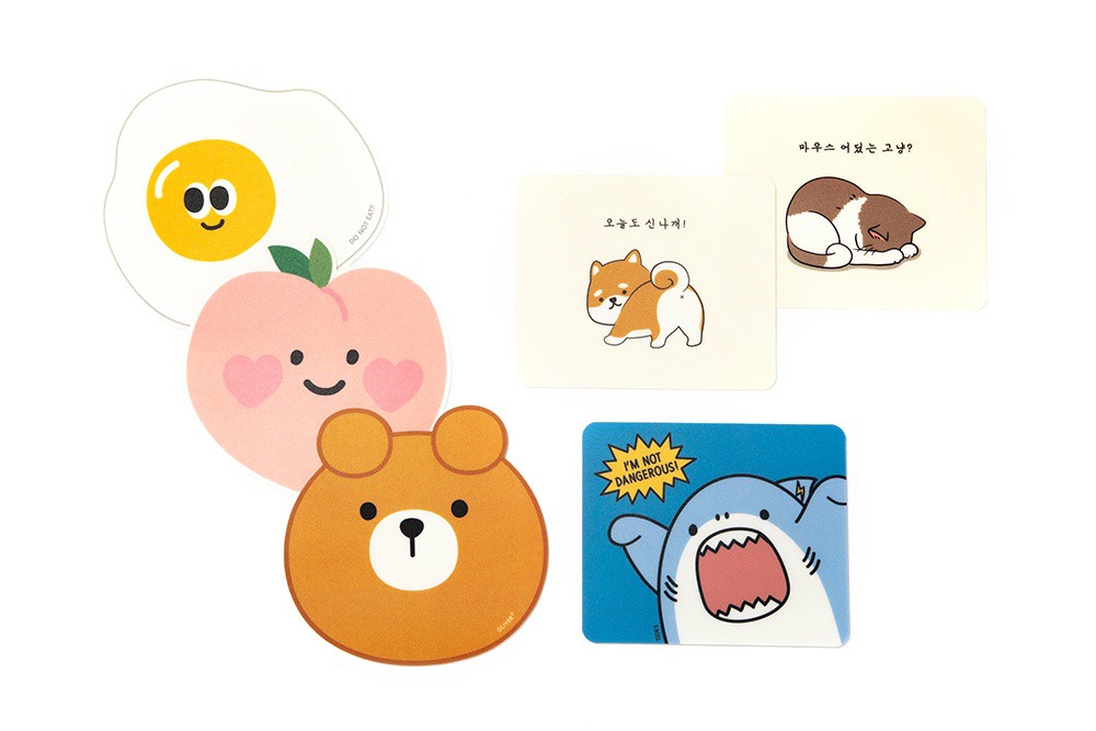 Miếng Lót Chuột ARTBOX Hàn Quốc Hình Gấu Oliver Đáng Yêu
