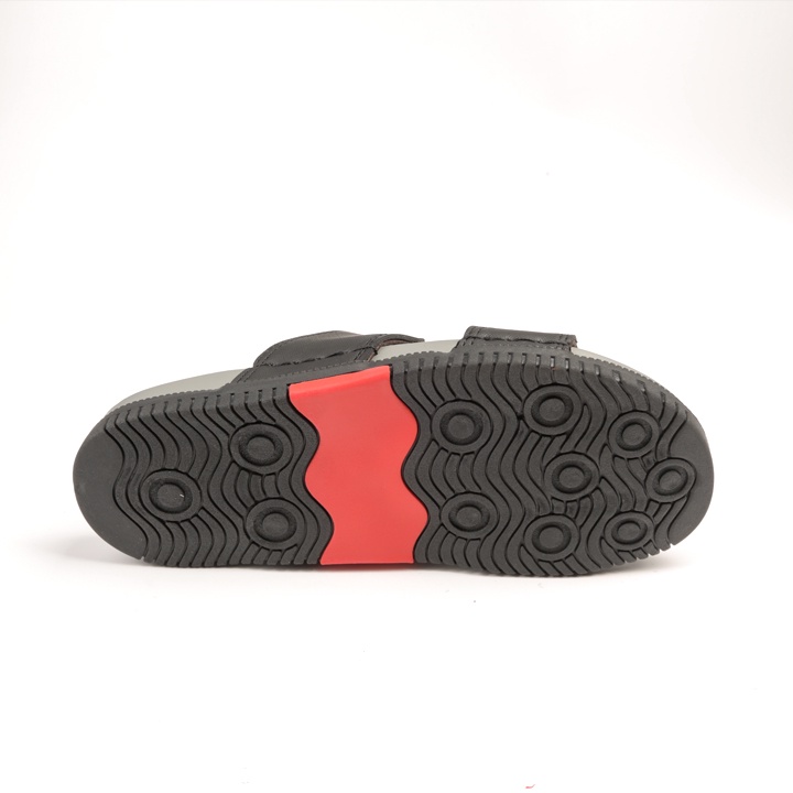 Dép nam quai ngang XỊN hai quai mới, Dép da nam hiệu cá sấu KD7726