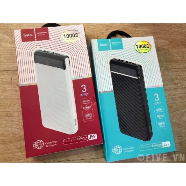 Pin Sạc Dự Phòng HOCO J59 10000mAh