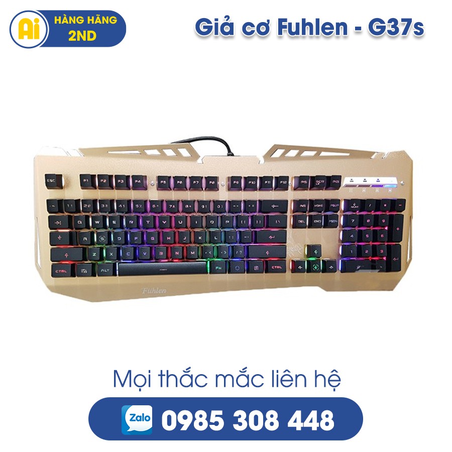 Bộ Bàn phím giả cơ Fuhlen G37S / Chính hãng đã qua sử dụng