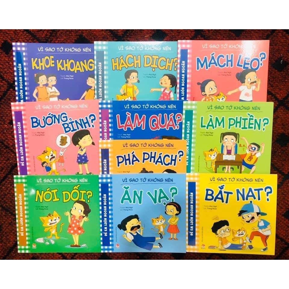 Sách Để em luôn ngoan ngoãn Bộ 2 (10 quyển) NXB Kim Đồng