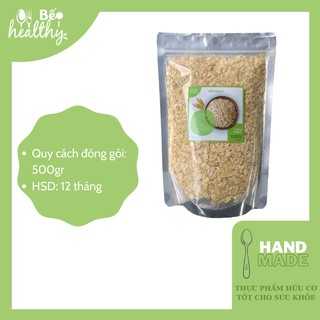 Yến mạch cán dẹt cán vỡ nguyên chất úc 500gr ăn kiêng giảm cân - ảnh sản phẩm 2