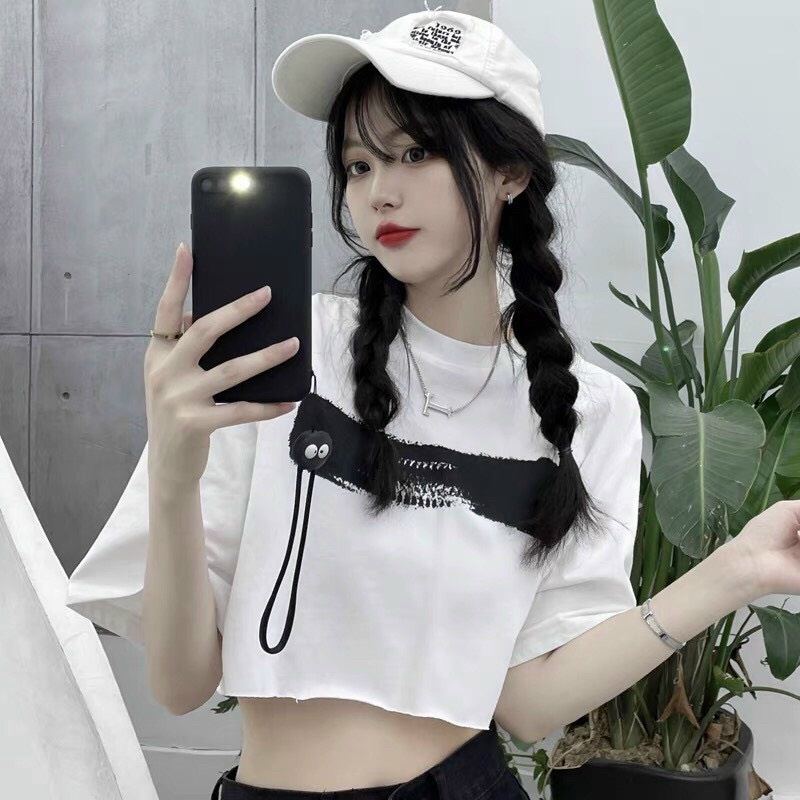 Áo croptop nữ trẻ trung, dễ thương croptop giá rẻ 447