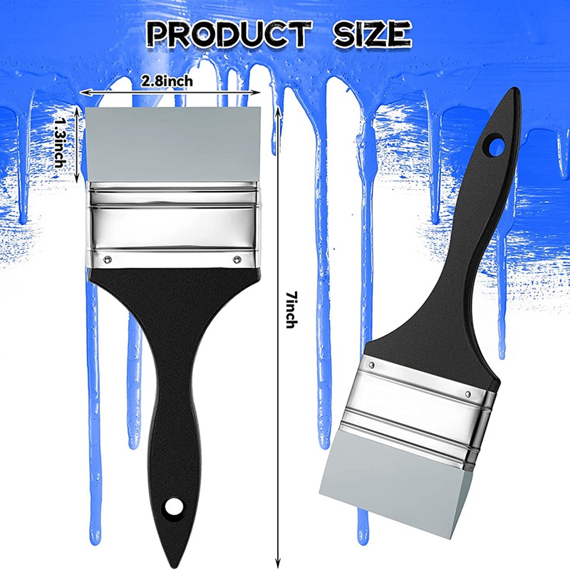 Cọ Vẽ Bằng Silicone Bản Rộng Linh Hoạt Tiện Dụng