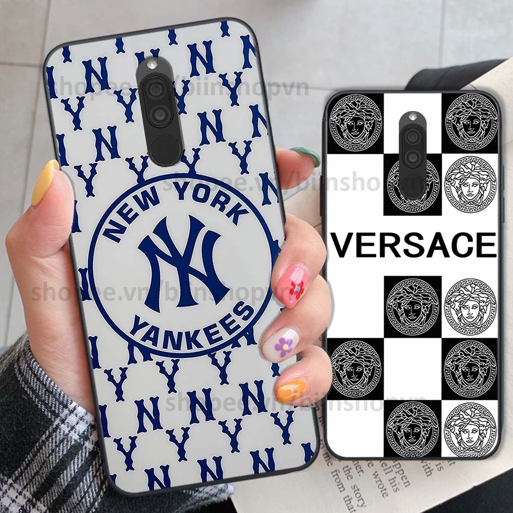 Ốp Xiaomi Redmi 8 in hình các thương hiệu nổi tiếng siêu đẹp, thời trang cá tính