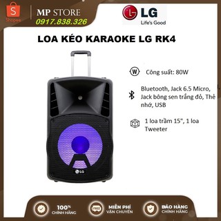 Loa Kéo Karaoke LG XBOOM RK4 Hàng chính hãng