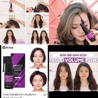 Xịt Phồng Tóc Dr.Top Miracle Volume Powder