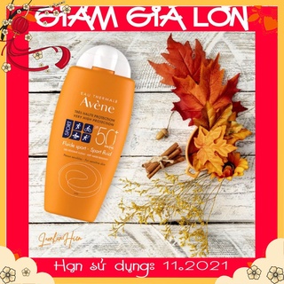 KEM CHỐNG NẮNG ❤FREESHIP ❤ KEM CHỐNG NẮNG AVENE CHO HOẠT ĐỘNG NGOÀI TRỜI AVÈNE SPORT FLUID SPF50+