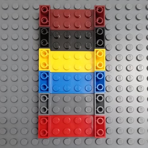 Đồ Chơi Lego Lắp Ráp Slope, Inverted 45 6 x 2 Double with 2 x 4 Cutout