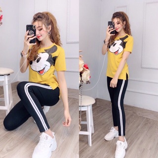 Quần legging 2 sọc(KÈM ẢNH THÂT)