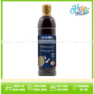 [HÀNG CHÍNH HÃNG] Men Giấm Balsamic Modena La Sicilia 500ml