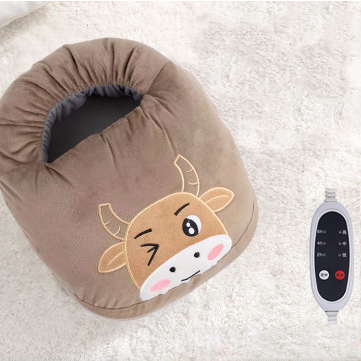 Sưởi chân cắm điện hình totoro - BẢO HÀNH 06 THÁNG, Dép sưởi chân hình thú, Túi chườm
