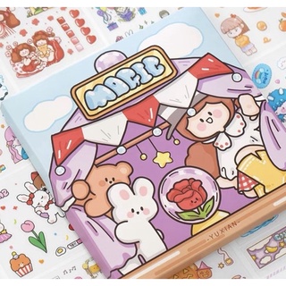 Set 100 Miếng Dán Sticker Telado Siêu Dễ Thương - Sticker dán điện thoại, sách vở, hộp bút