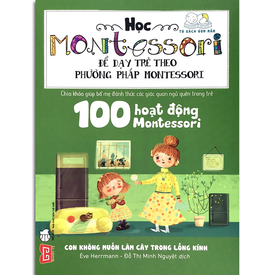 Sách - Học Montessori để dạy trẻ theo phương pháp Montessori - Bộ 4 quyển, lẻ tùy chọn