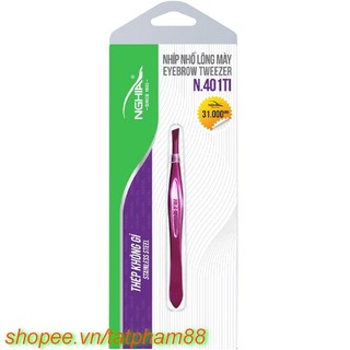Nhíp Nhổ Lông Mày NGHĨA N-401 100% Chính Hãng, TAT Cung Cấp Và Bảo Trợ.
