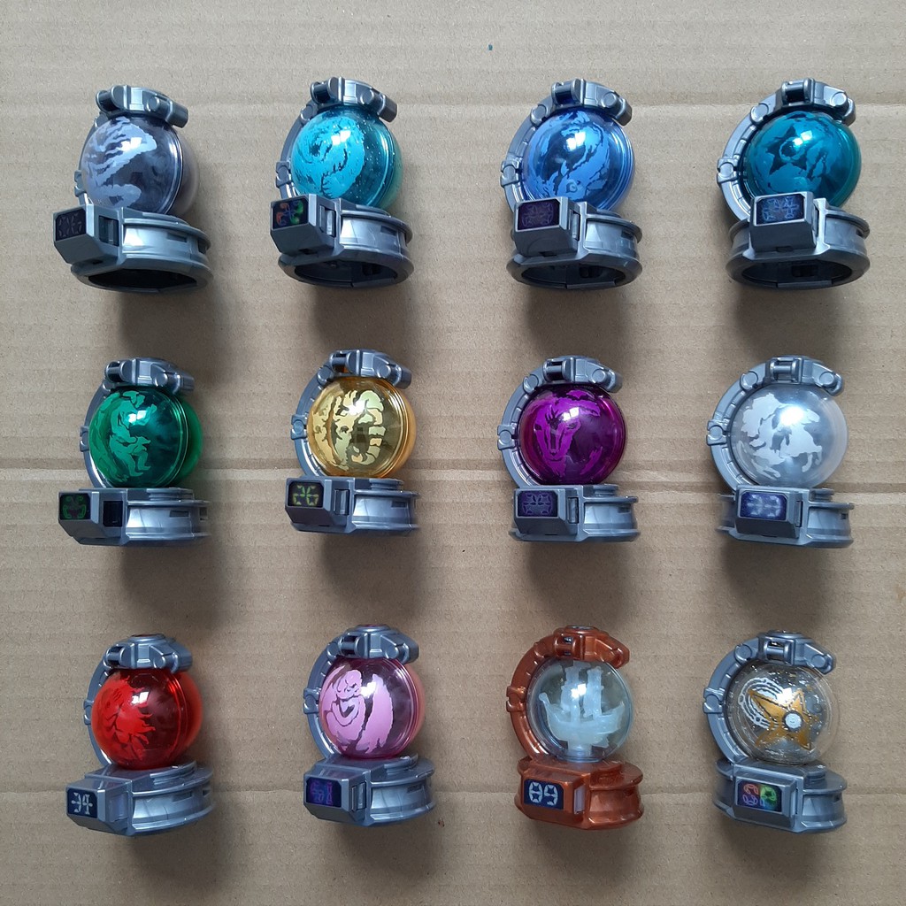 [2nd] Đồ Chơi Chiến Đội Siêu Nhân Vũ Trụ Uchu Sentai Kyuranger -  DX Kyutama Tổng Hợp B