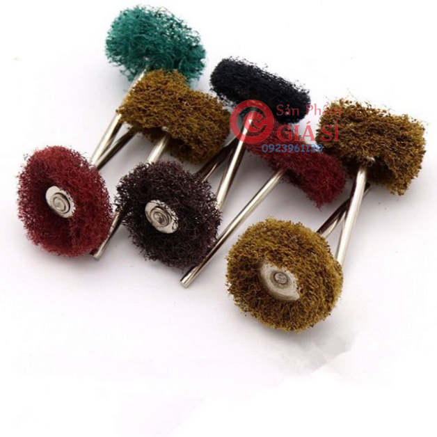 Bộ 40 đầu đánh bóng gắn máy khoan hoặc máy mài khuôn - đầu đánh gỉ ❤️freeship❤️