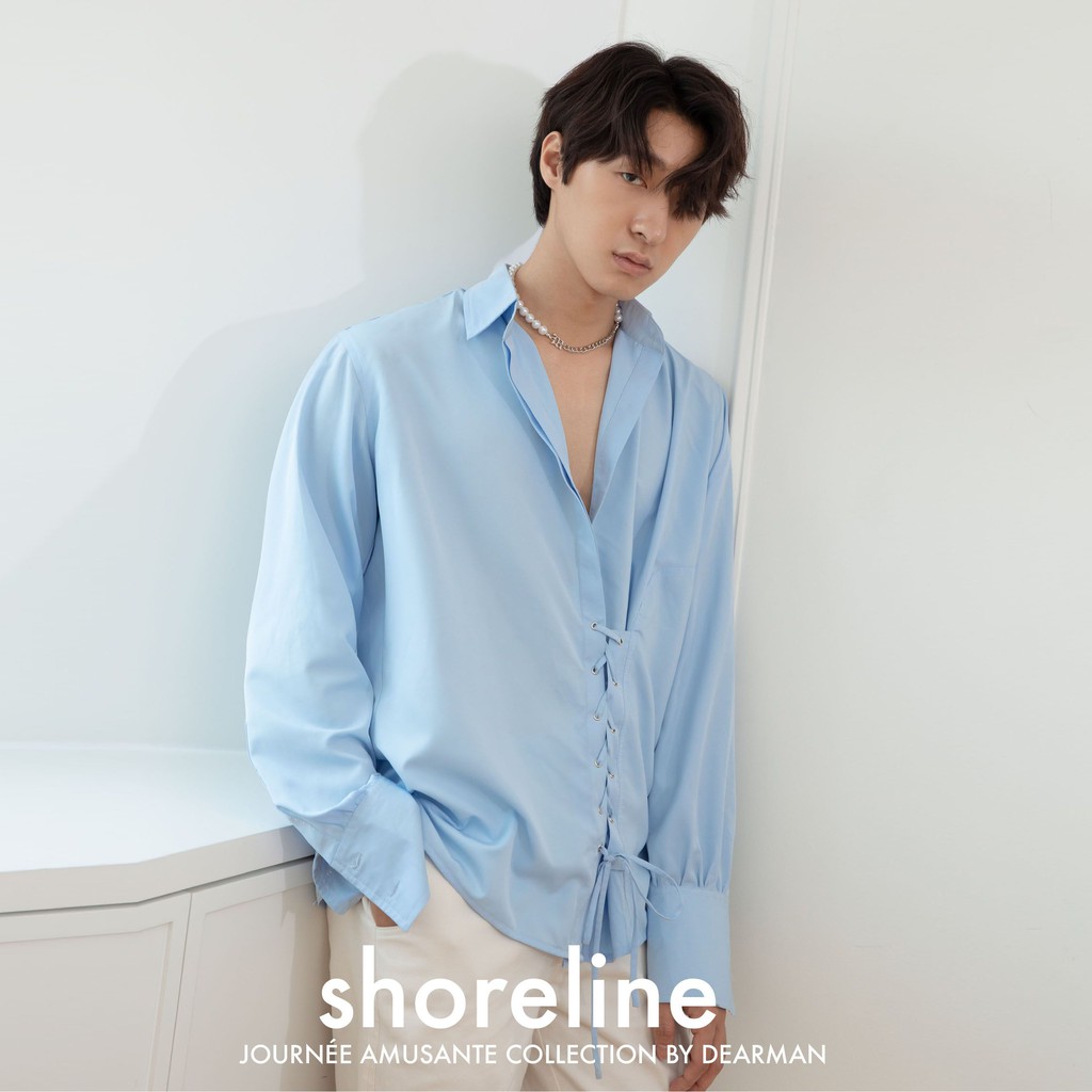 ÁO SƠ MI RÚT DÂY - SHORELINE SHIRT - DEARMAN