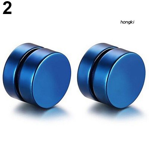 Khuyên Tai Nam Châm Tròn Không Cần Bấm Lỗ Cho Nam