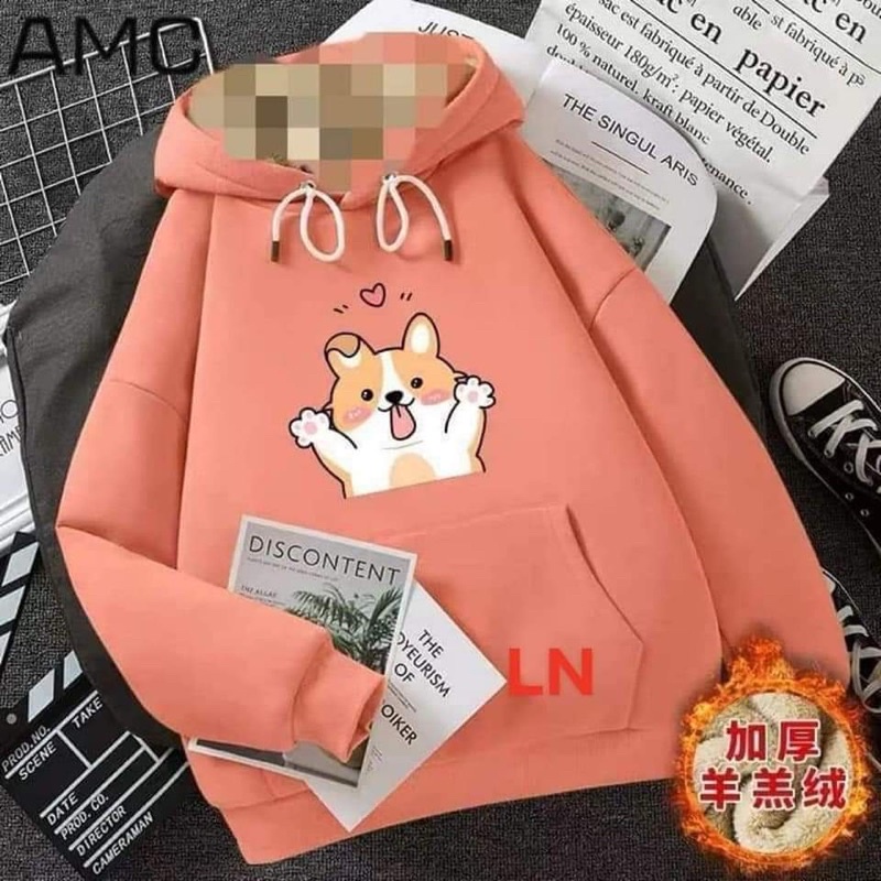 Áo hoodie cún dang tay LN11
