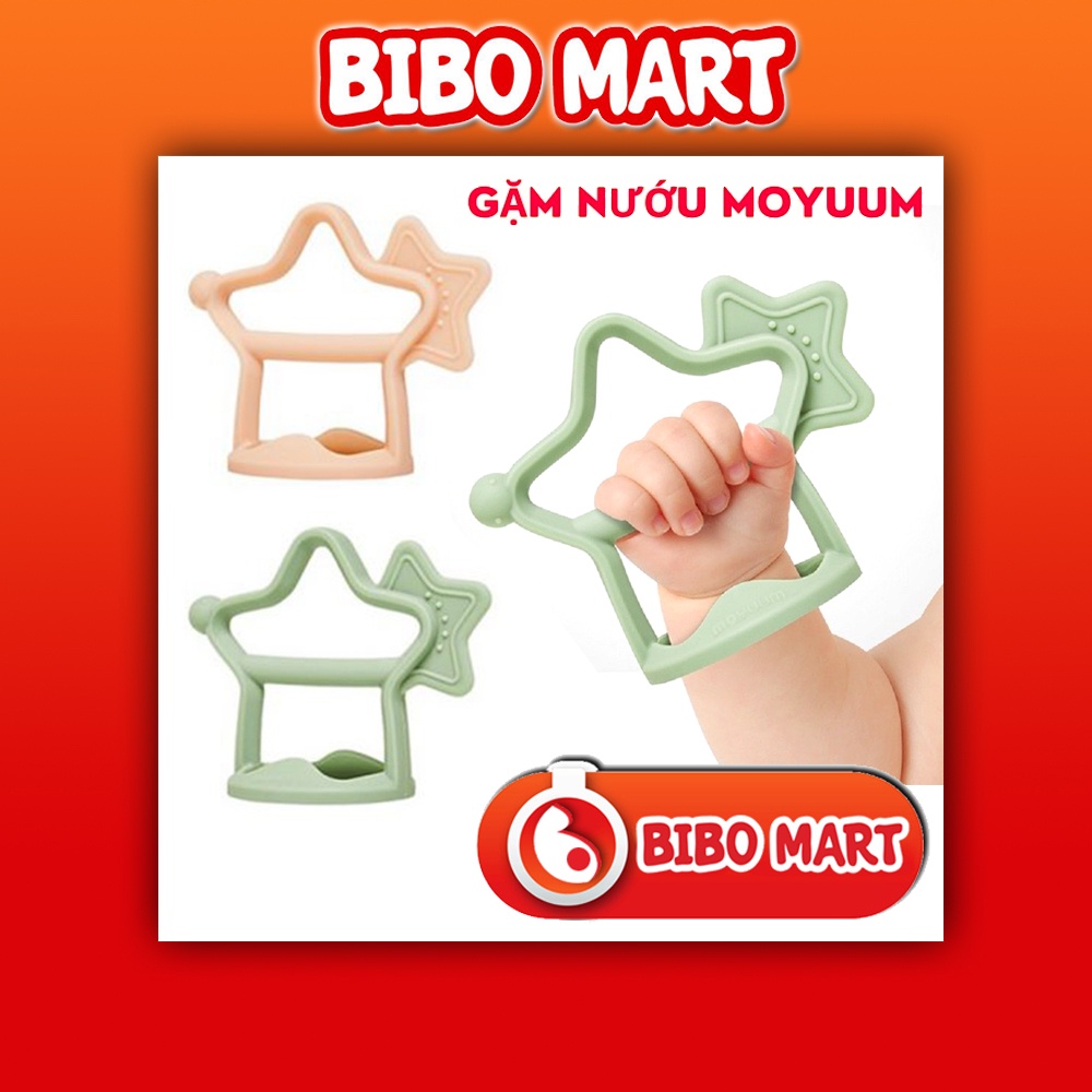 Gặm Nướu MOYUUM ⚡𝟭𝟬𝟬% CHÍNH HÃNG⚡ Kích Thích Phát Triển Răng Và Nướu Cho Bé từ 3m+