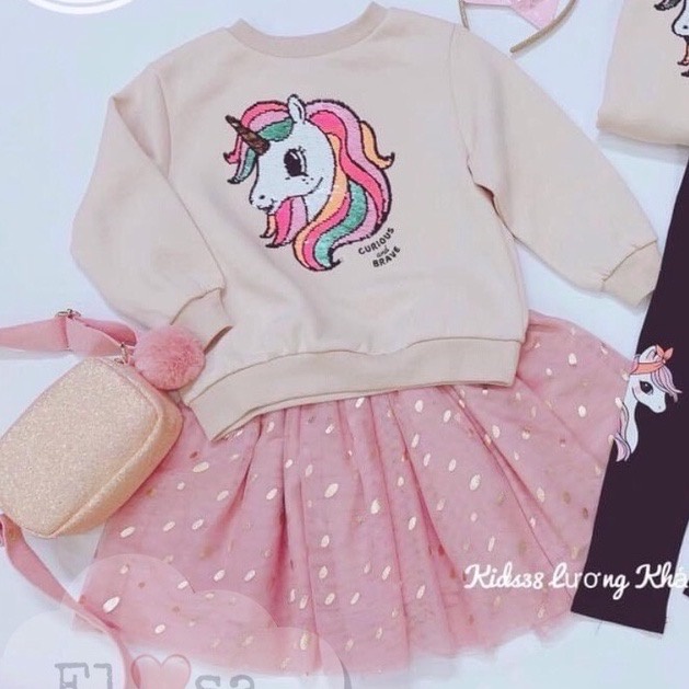 Set bộ váy ngựa Pony hồng