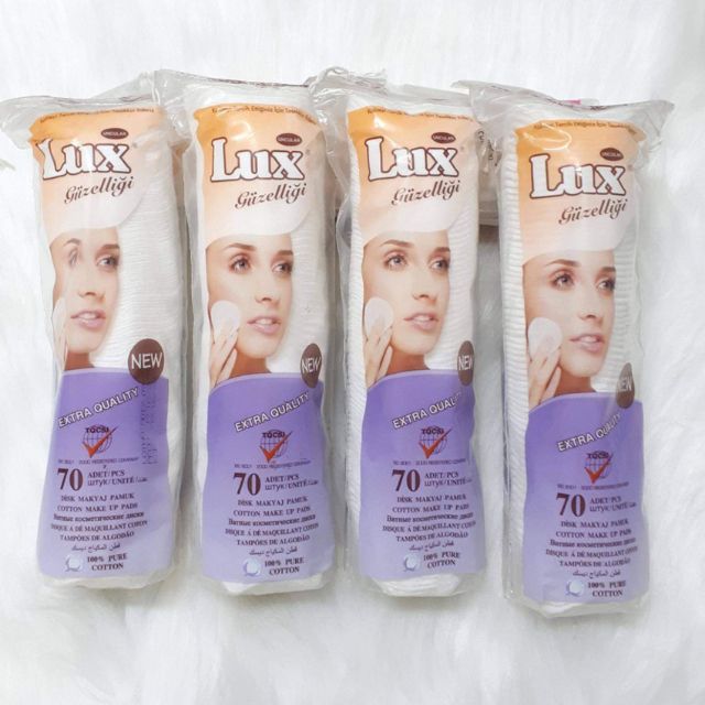 Bông tẩy trang cao cấp LUX