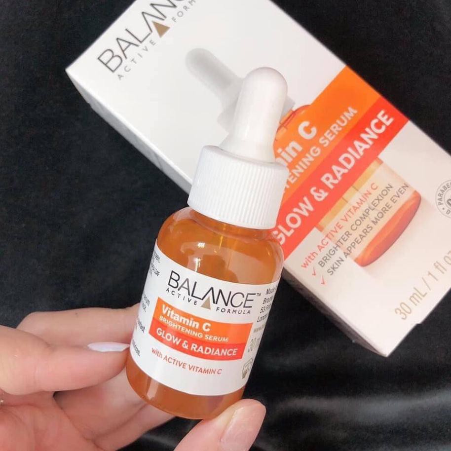 Serum Balance Vitamin C Brightening Serum Glow & Radiance-Tinh Chất VitaminC Thế Hệ Mới 30ml