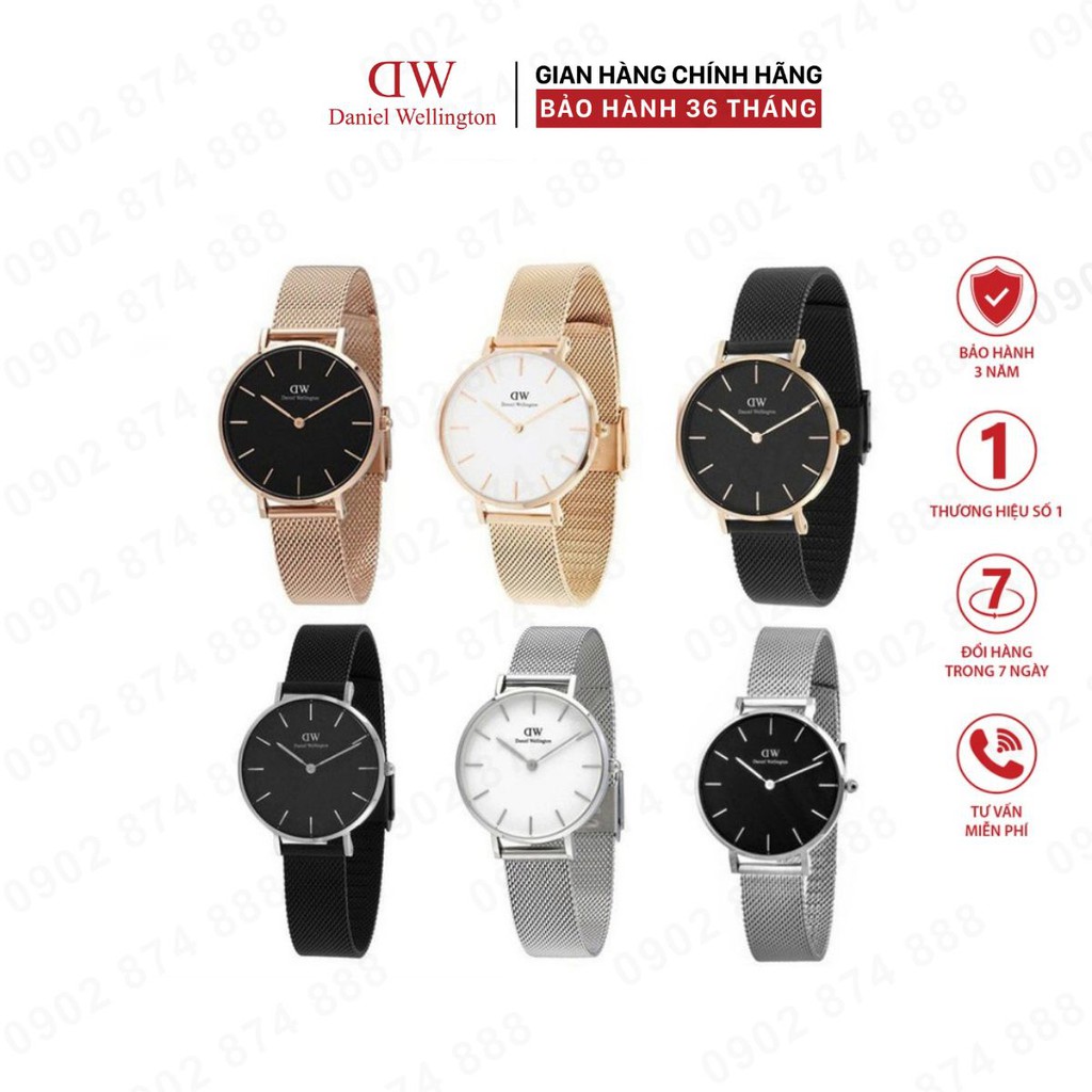 Đồng hồ nữ Daniel Wellington Classic Petite Dây Mesh 28-36mm