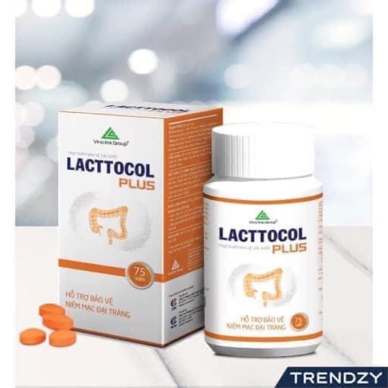 Tiêu Hóa, Hỗ trợ viêm loét dạ dày, đại tràng - Lacttocol Plus IMC