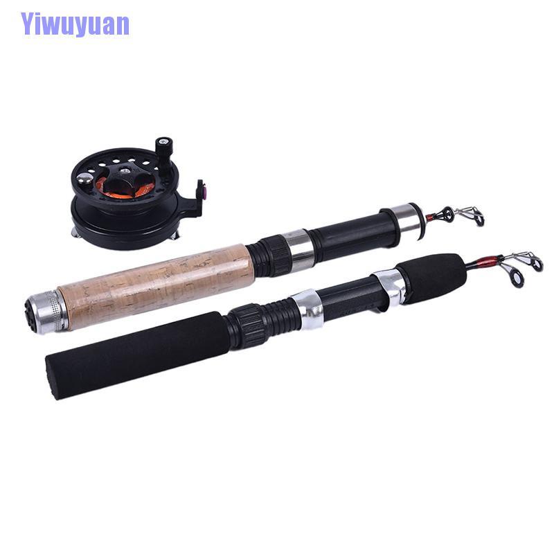 Bộ cần câu cá mini thu gọn tiện dụng dành cho mùa đồng